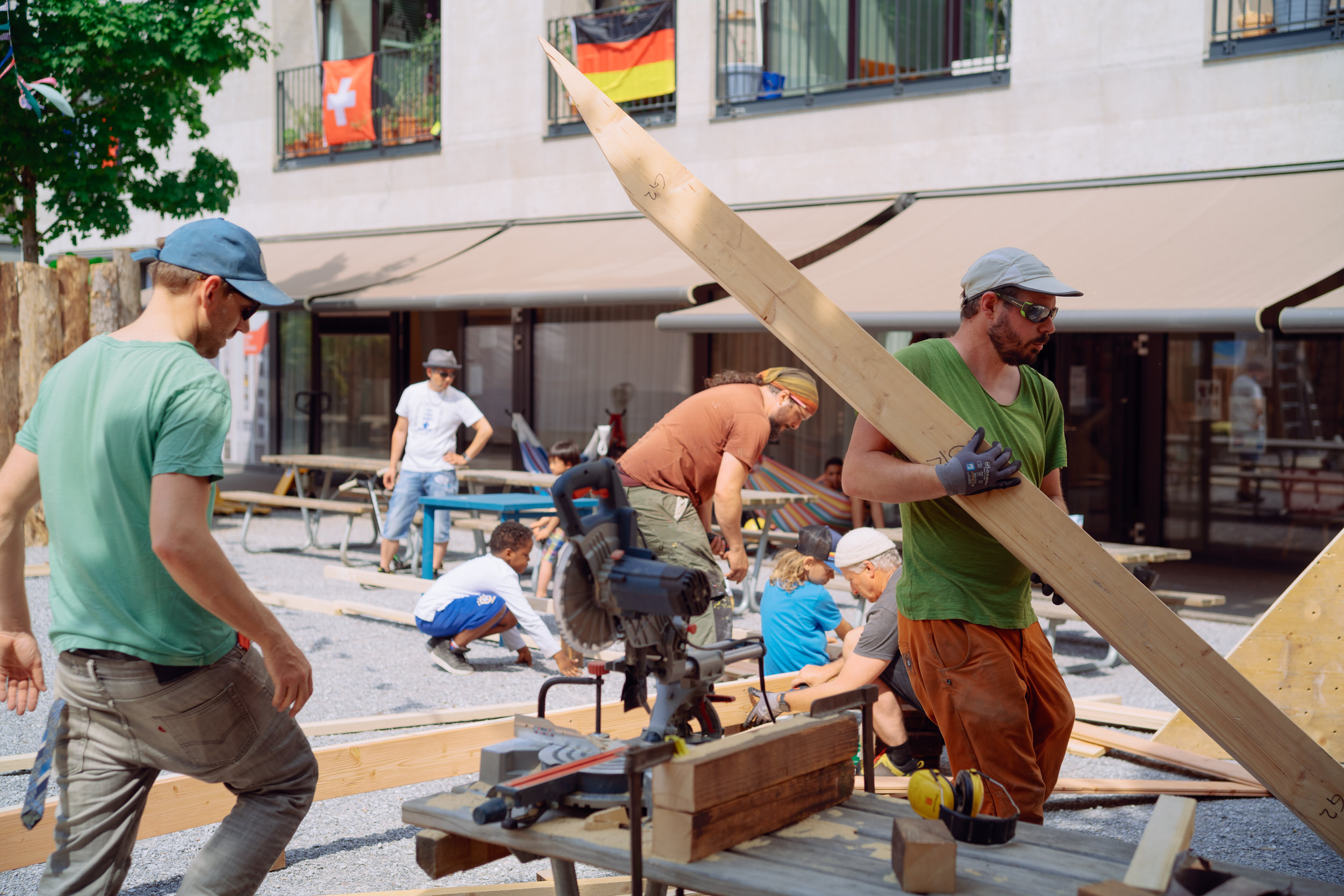 Bilder 2021 - Aufbau