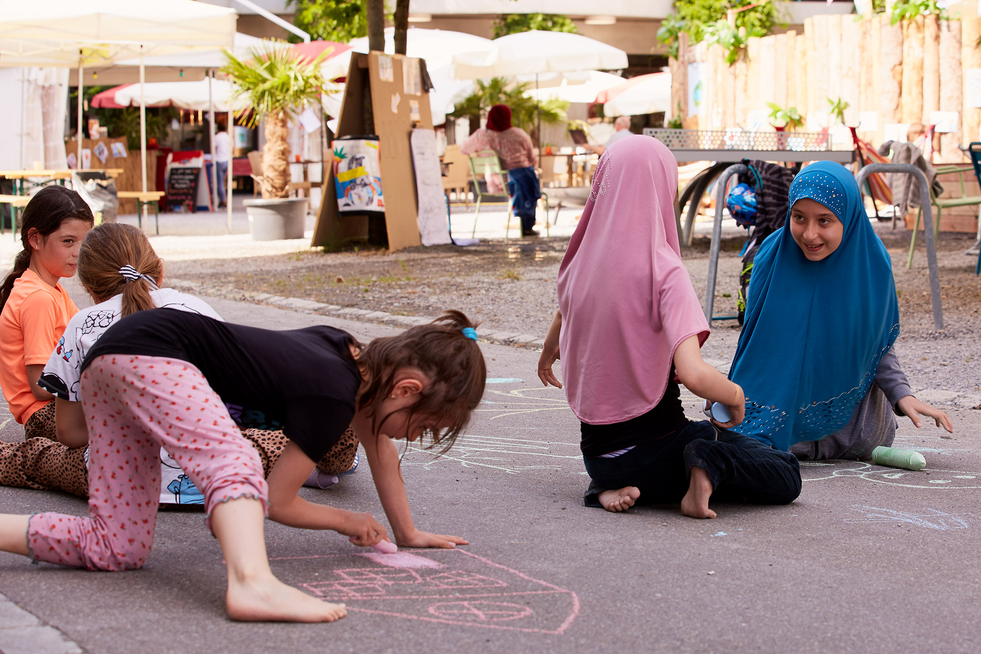 Bilder 2021 - Strassenmalaktion
