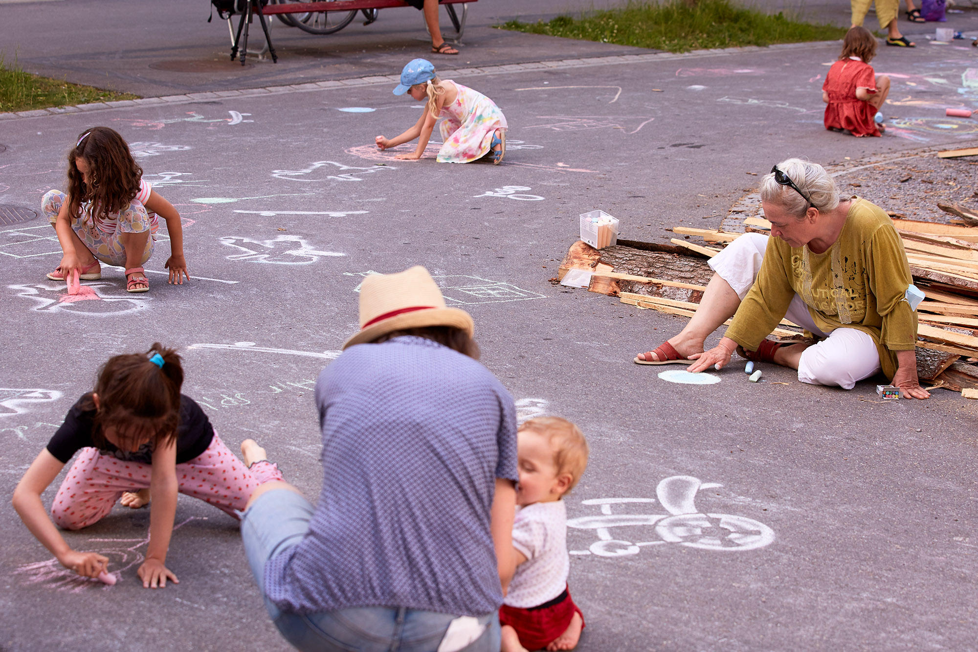 Bilder 2021 - Strassenmalaktion