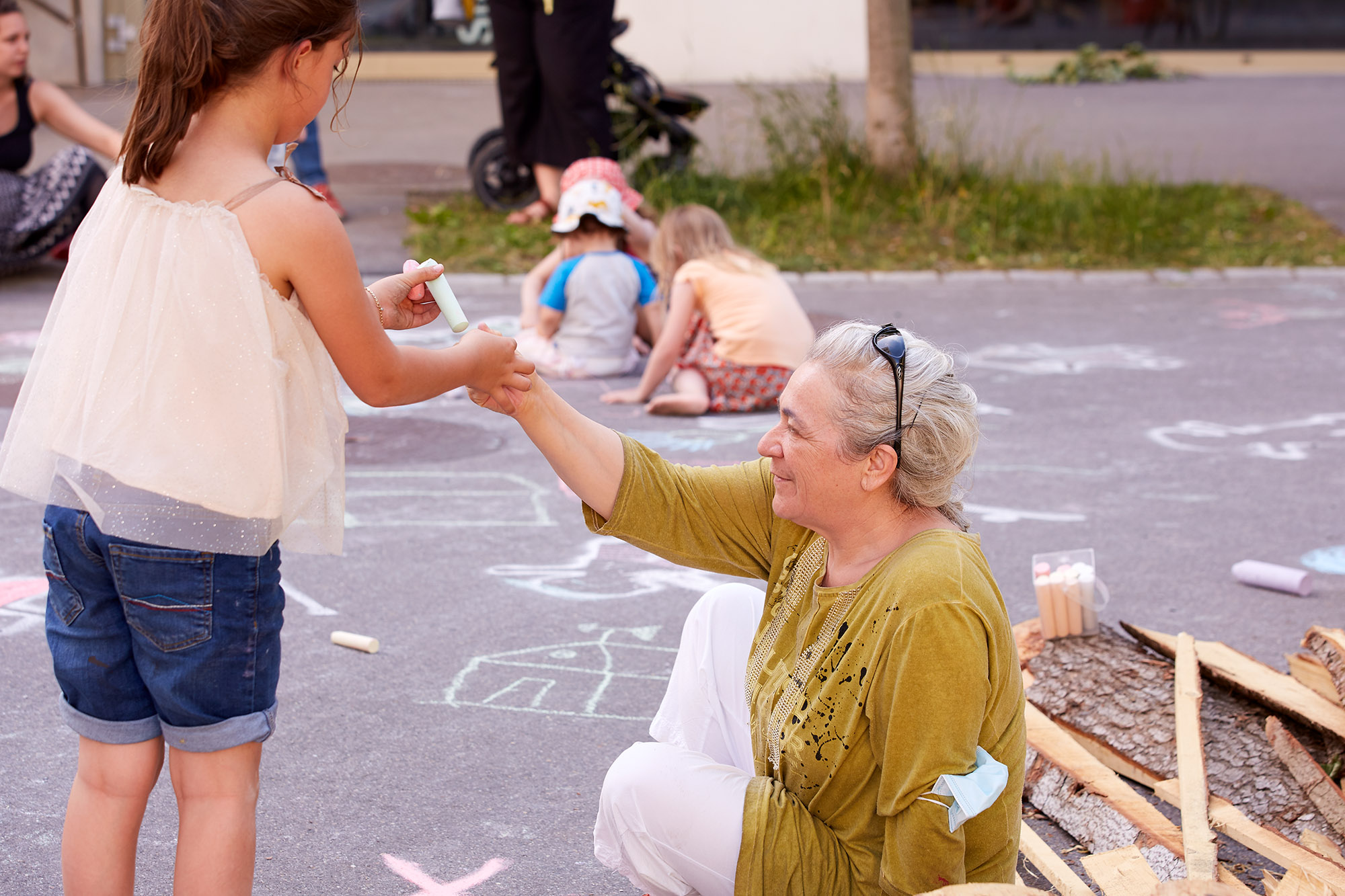 Bilder 2021 - Strassenmalaktion